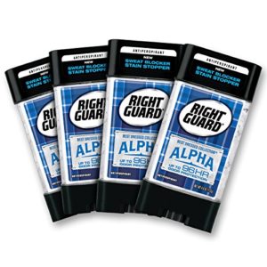 Right Guard Best Dressed Antiperspirant Deodorant Gel, Alpha, 4 Ounce (4 Count)