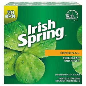 Irish Sprinirish Spring Soap Original Deodrant 20 X 3.75 Oz.( Pack of 4),80 in the Case