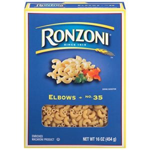 Ronzoni Elbows, 16 oz (Pack of 20)