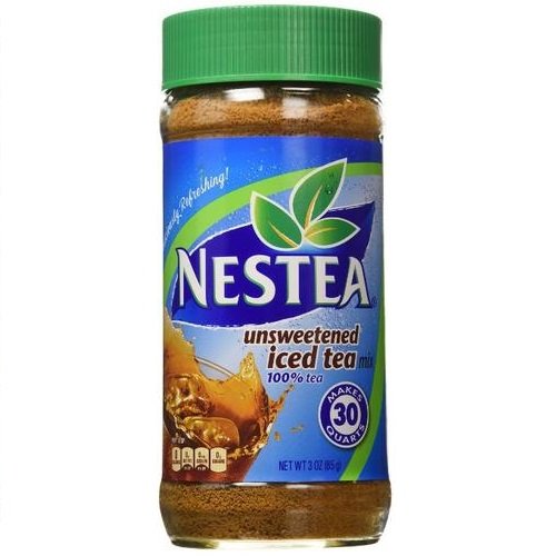Nestea, 100% Instant Tea, Unsweetened, 3-Ounce Containers (Pack of 3)