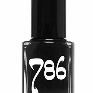 786 Cosmetics Java - (Black) Vegan Nail Polish, Cruelty-Free, 11-Free, Halal Nail Polish, Fast-Drying Nail Polish, Best Black Nail Polish