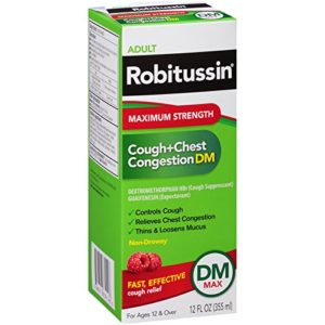 Robitussin Dm Max Cough & Congestion, 12 Ounce
