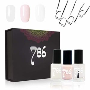 786 Cosmetics French Manicure Nail Polish Set - 3 Nail Polishes