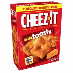 Cheez-It Baked Snack Cheese Crackers, Extra Toasty, 12.4 oz Box