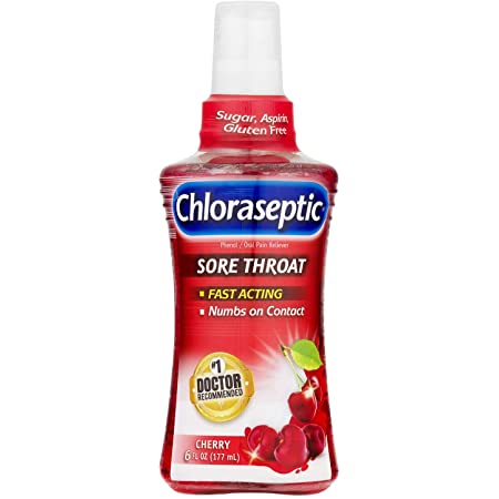 Chloraseptic Sore Throat Spray | Cherry | 6 FL OZ | 1 Bottle