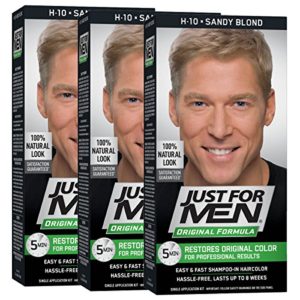 Just For Men Original Formula Men's Hair Color, Sandy Blond(Pack of 3)