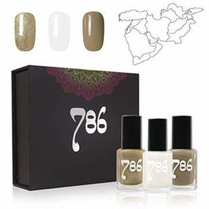 786 Cosmetics Middle East-Inspired Nail Polish Set - 3 Nail Polishes