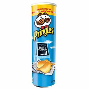 Pringles Salt & Vinegar Potato Chips, 190g