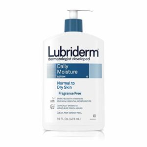 Lubriderm Daily Moisture Lotion - Fragrance Free - 16 oz - 2 pk