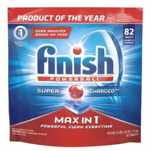 Finish - Max in 1-82ct - Dishwasher Detergent - Powerball - Dishwashing Tablets - Dish Tabs