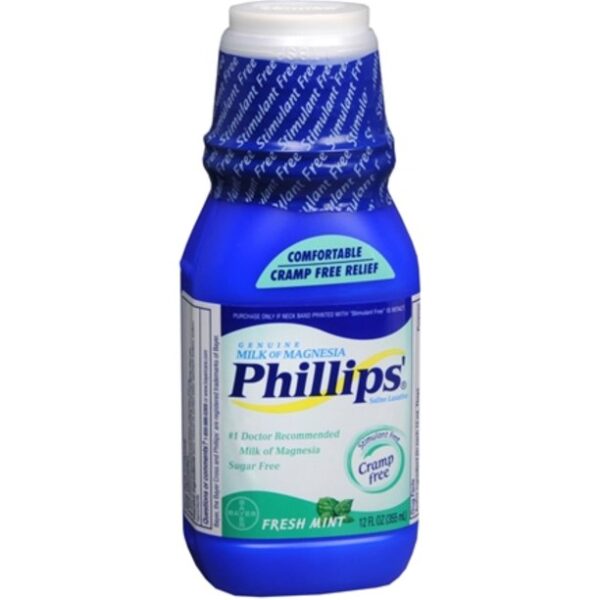 Phillips' Fresh Mint Milk of Magnesia Liquid, 2 Count