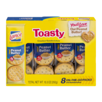 Lance Toasty Sandwich Crackers, 10.3 oz