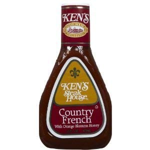 Ken's Steak House Country French Salad Dressing 16 Ounce (Pkg of 3)