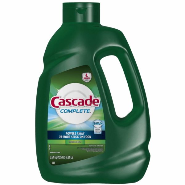 Cascade Complete Detergent, Fresh, 125 Fluid Ounce
