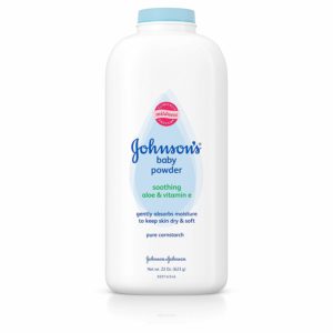Johnson’s Baby Powder With Aloe Vera & Vitamin E, Diaper Rash Protection, 22 Oz.