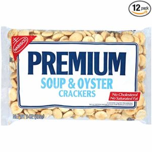 Nabisco, Premium Soup & Oyster Crackers, 9oz Bag (Pack of 6)