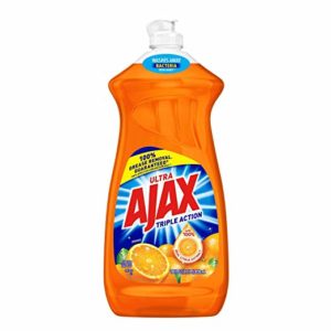 Ajax Triple Action Dish Liquid - Orange, 28 Fluid Ounces