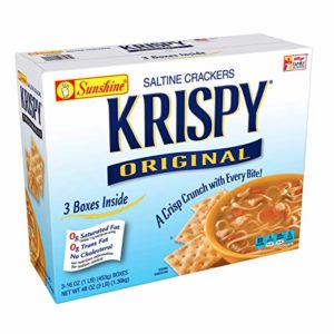 Krispy, Saltine Crackers, Original, 48 oz (3 Count)