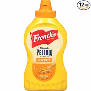 French's Sweet Yellow Mustard, 14 Ounce (Pack of 12)