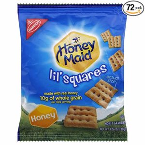 Honey Maid Lil Squares, 7.895 Pound (Pack of 72)