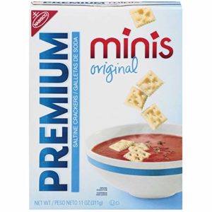 Premium Minis Saltine Crackers, Original, 11 Ounce