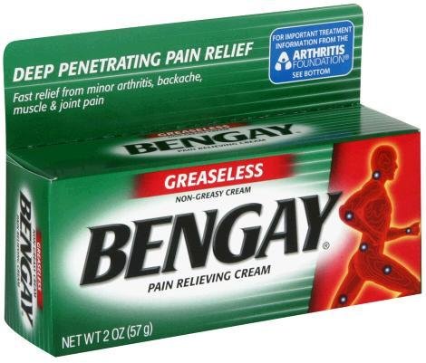 Bengay Greaseless Pain Relieving Cream 2oz
