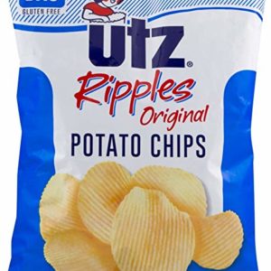 Utz Ripples Original Potato Chips in a 14.5 oz. Big Bag (2 Bags)