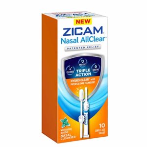 Zicam Nasal AllClear Triple Action Nasal Cleanser, 10Count