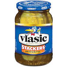 Vlasic Stackers Bread & Butter Pickles, 16 oz. Jar