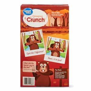 Great Value Cinnamon Crunch Cereal, 20.25 oz (10 Pack)