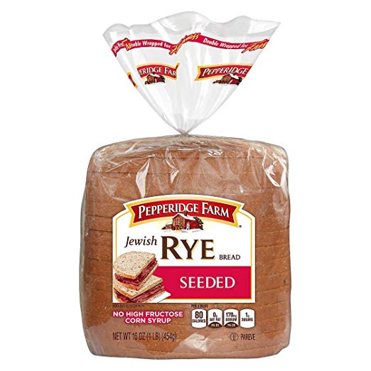 Pepperidge Farm Bread - Jewish Rye Seeded-2pack