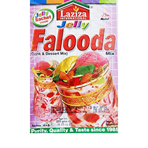 Laziza Falooda Mix Jelly, 235-Gram Boxes (Pack of 6)