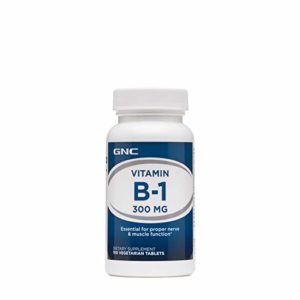 GNC Vitamin B-1 300mg, 100 Tablets