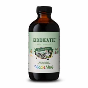 Maxi Health Kiddievite Children Multi Vitamin W/Minerals Liquid Natural Fruit Punch Flavor - 8 Fl.