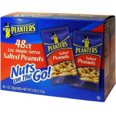 Planters Salted Peanuts - 1 oz. (48ct.) x2 AS