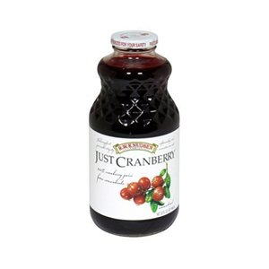 Knudsen Just Cranberry Juice - 32 ounce -- 12 per case.