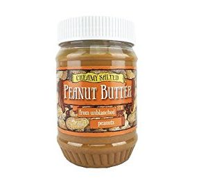 Trader Joe's Creamy Salted Peanut Butter From Unblanched Peanuts