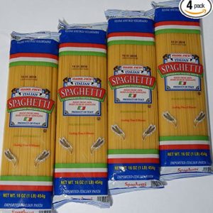 Trader Joe's Authentic Imported Italian Spaghetti Pasta, 1-Lb Bag (Pack of 4)