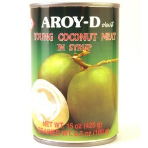 Young Coconut Meat in Syrup - 15oz (Pack of 3)
