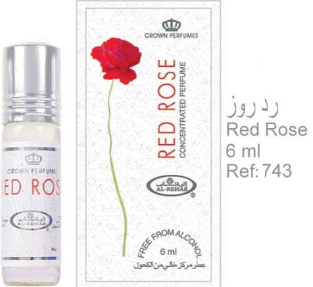 Red Rose - 6ml (.2 oz) Perfume Oil by AlRehab