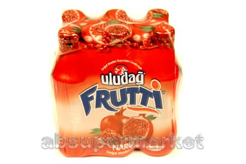 Uludag Frutti Natural Mineral Water w/ Pomegranate 6packs