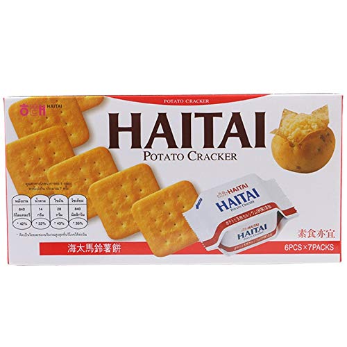 Sinto shop 1pcs Haitai Potato Cracker 172g.