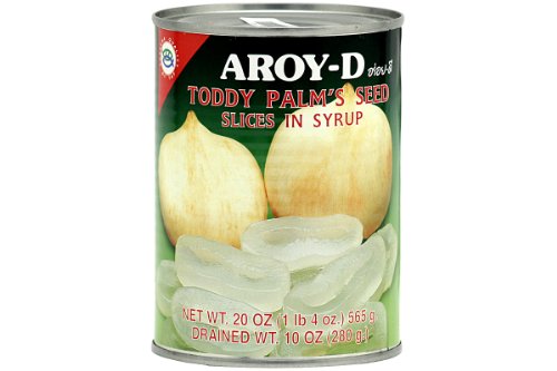 Fruits in Syrup (Sliced Toddy Palm Seed) - 20oz [Pack of 3]