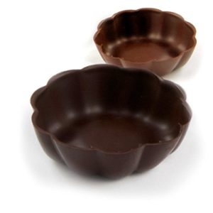 Lang's Chocolates Milk Chocolate Dessert Shell Bowls 12 Piece Box