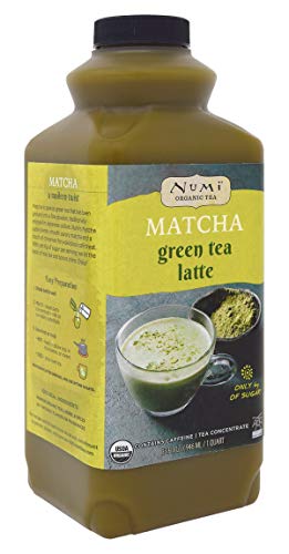 Numi Organic Tea Matcha Green Tea Latte Concentrate, 32 Ounces (Pack of 2)