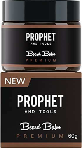 PREMIUM Beard Balm Butter and Wax Formula For Men Grooming! Adds Mild Styling & Hold, Softens Beards & Mustache, Gives Shine and Promotes Fuller Thicker Beard Oil Hair Growth! Prophet and Tools