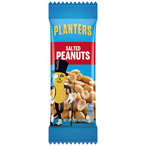 Planters Salted Peanuts (1.75 oz Bag, Pack of 12)
