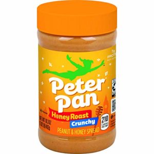 Peter Pan Crunchy Honey Roast Peanut Spread, 16.3 oz 6-Count