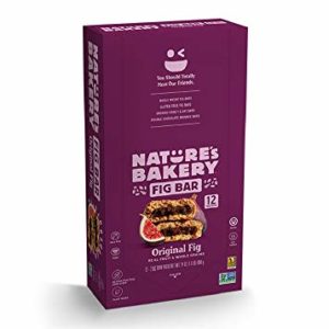 Nature's Bakery Whole Wheat Fig Bar, Vegan + Non-GMO, Original Fig (12 Count)