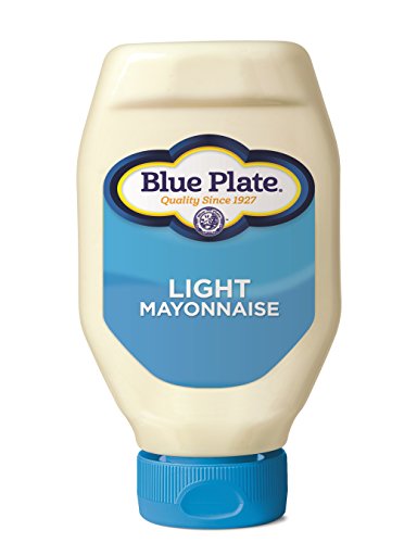 Blue Plate Light Mayonnaise, 18 Ounce Squeeze Bottle (Pack of 6)
